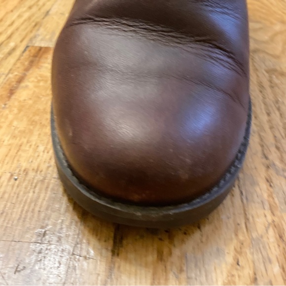 Timberland Atlantic Heights Leather Slip On Heeled Chelsea Booties - Picture 8 of 13